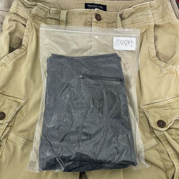 Vuori Jogger Pants Mens Medium Gray Sunday Performance Zip Pocket Stretch - Picture 12 of 12